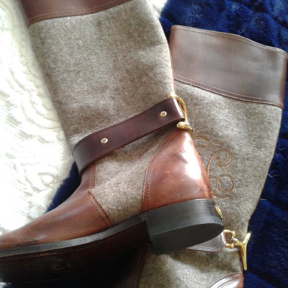 Designer Hand made boots Couture from Spain's size 8  unique natural material - Picture 4 of 6